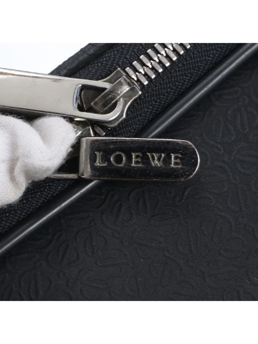 Loewe Anagram Repeat Carry Pouch Business Document Briefcase